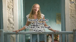 Amanda Seyfried - I Have A Dream (From "Mamma Mia!") [Lyrics Video]