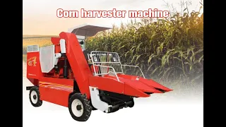 China new design corn harvester and peeler / corn harvester / maize harvesting machine