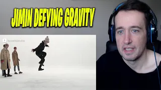 BTS Jimin Defying Gravity | Athleticism, Flexibility, Core Strength (REACTION)
