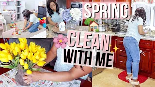 2020 SPRING CLEAN & DECORATE WITH ME | EXTREME SPEED CLEANING MOTIVATION & SPRING DECOR | Nia Nicole