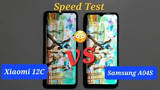 Xiaomi Redmi 12C vs Samsung A04S - Speed Test