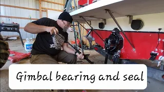 Gimbal bearing and seal removal and replacement Alpha 1 gen 2.