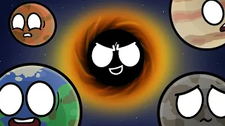 Qué pasa si el agujero Negro engulle la Tierra?