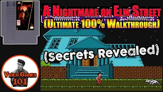 A Nightmare on Elm Street NES Walkthrough | 100% Guide | Video Games 101