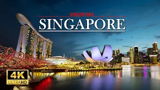 SINGAPORE 🇸🇬, One of the world's most prosperous, modern and safest countries,4K 60 FPS Drone