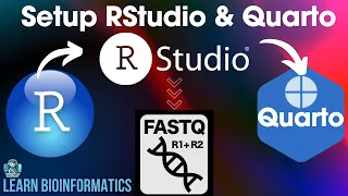 2024 Ultimate Guide: Setting Up RStudio and Quarto for FASTQ Data Analysis-Master R & Bioinformatics