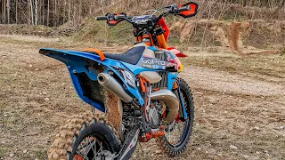 ❄️ KTM EXC 300 factory first Start ❄️ neuer Motor ❄️ Winterprojekt Teil 15 ❄️