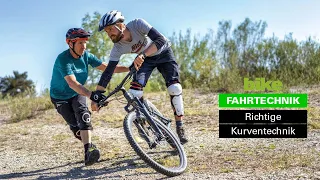 MTB-Fahrtechnik: Kurventechnik – schneller und geschmeidiger durch Kurven fahren!