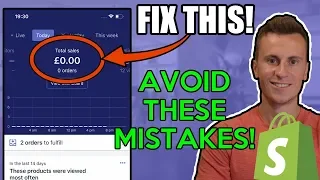 AVOID These 5 MISTAKES At All Costs! Shopify Dropshipping 2019/20