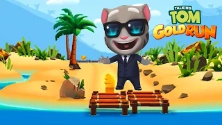 TALKING TOM GOLD RUN ✔ TWO NEW WORLDS: LAS VEGAS AND HAWAII - AGENT TOM