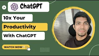 10x Your Productivity with ChatGPT | For Software Developers | Write code using ChatGPT