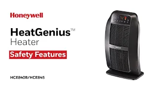 Honeywell HeatGenius™ Ceramic Heater HCE840B - Safety Features