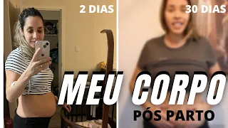 TOUR PELO MEU CORPO PÓS PARTO NORMAL - Como estou me sentindo? | Paula Diniz