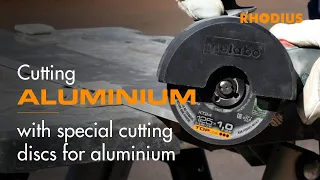 Cutting aluminium: why do we need special aluminium cutting discs?