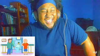 CAILLOU THE GROWNUP - CAILLOU IN QUARANTINE (REACTION)