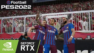 Bayern Munich VS Barcelona | eFootball PES 22 Gameplay | GEFORCE RTX 2060