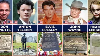 Tombstones of Most Famous Legend Actors | Gravesites of Legend Actors