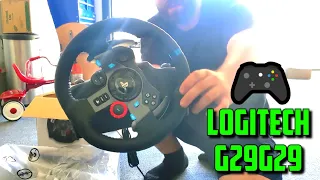 Logitech G29 MY FIRST IMPRESSIONS AND UNBOXING! 🎮