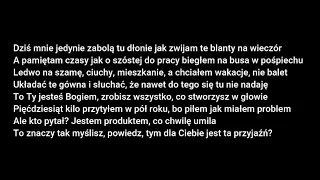 Szpaku - Człowiek Motyl Tekst