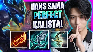 HANS SAMA PERFECT KALISTA GAME! - G2 Hans Sama Plays Kalista ADC vs Varus! | Season 2024