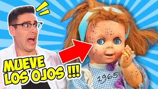 ABRO MUÑECA de 1965 que MUEVE LOS OJOS Y HABLA ✂️ ¿Qué Hay Dentro de Baby Say'N See?