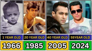 Salman Khan - Transformation 1 To 60 Year Old