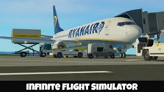 Infinite Flight Simulator - Manchester(EGCC) to Dublin(EIDW) | Boeing 737-800