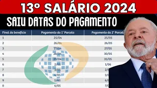 13º SALÁRIO DO INSS: GOVERNO LIBERA DATAS DE PAGAMENTO PARA APOSENTADOS