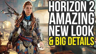 Amazing New Look & Huge Details About Horizon Forbidden West Gameplay (Horizon Zero Dawn 2)