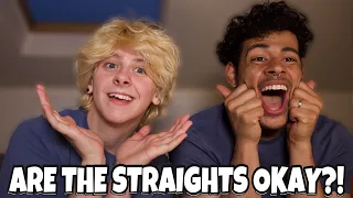 STRAIGHT PEOPLE BEING FUNNY FOR ONCE? (BISEXUALS REACT) | NOAHFINNCE FT NOTCORRY