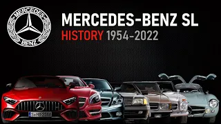 MERCEDES-BENZ SL - history (1954-2022)