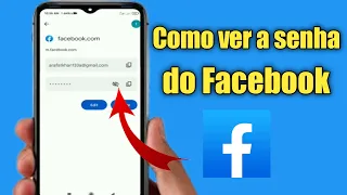 Como ver sua senha do Facebook se você esqueceu 2024 | Mostrar senha salva do Facebook |