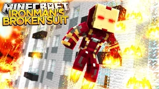 Minecraft Adventure - IRONMAN'S SUIT GOES CRAZY