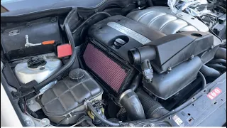 W203 270cdi 2005 K&N Air Filter Sound