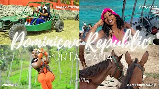 TRAVEL VLOG | Punta Cana, Dominican Republic - Horseback Riding, Zip-lining & More!