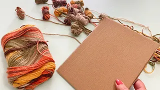 Super Easy Woolen Craft Without Crochet - Cardboard Amazing Trick -Wool Yarn Design