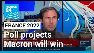 Poll projects Macron will win presidential election with razor-thin margin • FRANCE 24 English