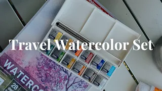 Watercolor Travel Set Testing