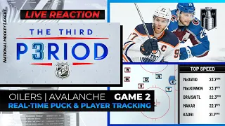 ​Edmonton Oilers vs Colorado Avalanche Game 2 | Third Period Live Show | NHL Playoffs 2022