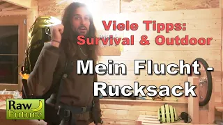 Mein Fluchtrucksack für den Notfall! Bestens ausgerüstet für alle Fälle! 🎒 Outdoor, Survival