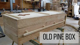 How To Build An Old Pine Box Casket
