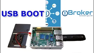 Raspberry Pi 4 über USB Booten mit USB Stick SSD Festplatte