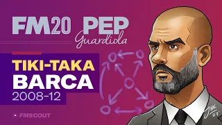 UNBEATEN! RDF's Tiki Taka by Pep Guardiola replication! FM20 Tactics