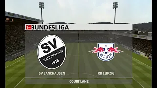 Sandhausen vs RB Leipzig