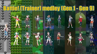 Battle! (Trainer) medley (Gen 1 - Gen 9) (From the Pokémon series) - Arranged by DeadmanPR