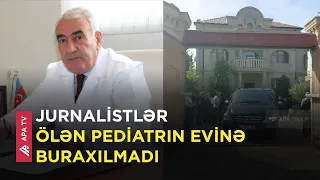 Professor Nəsib Quliyevin meyiti evdən çıxarıldı – APA TV