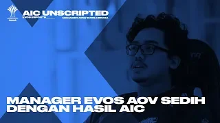 MANAGER EVOS AOV SEDIH DENGAN HASIL AIC?