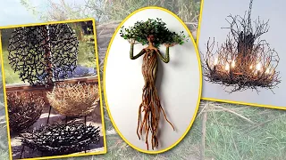 50 amazing ideas with Twigs and Sticks to decorate your home!