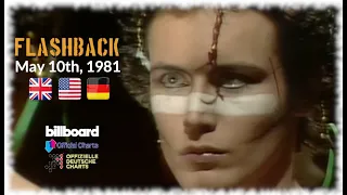 Flashback - May 10th, 1981 (UK, US & German-Charts)