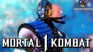 500 DAMAGE COMBO WITH SUB-ZERO! - Mortal Kombat 1: "Sub-Zero" Gameplay (Janet Cage Kameo)